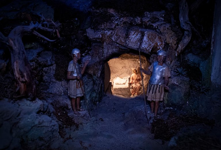 Presepe poliscenico risurrezione